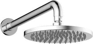 Modern Shower Head Design PNG Image