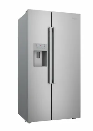 Modern Sideby Side Refrigeratorwith Water Dispenser PNG Image