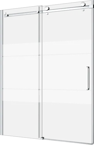 Modern Sliding White Door PNG Image