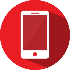 Modern Smartphone Icon PNG Image