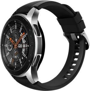 Modern Smartwatch Design PNG Image