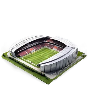 Modern Soccer Stadium Design Png Kfd PNG Image