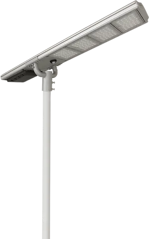 Modern Solar Street Light PNG Image