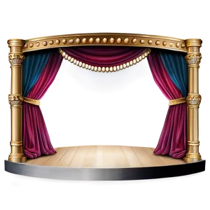 Modern Theatre Stage Png Ios7 PNG Image