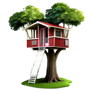 Modern Tree House Png Wsf80 PNG Image