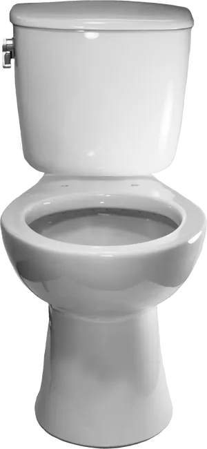 Modern White Ceramic Toilet PNG Image