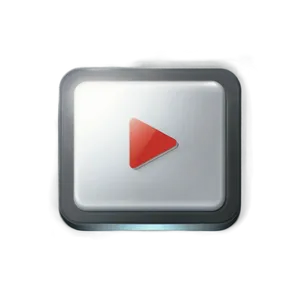 Modern White Play Button Png 78 PNG Image