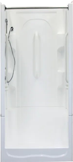 Modern White Shower Unit PNG