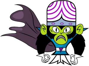 Mojo Jojo Powerpuff Villain PNG Image