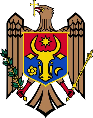 Moldova Coatof Arms PNG Image