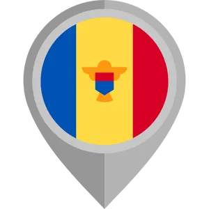 Moldova Location Icon PNG Image