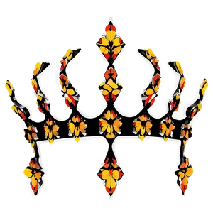 Monarch Crown Silhouette Png 9 PNG Image