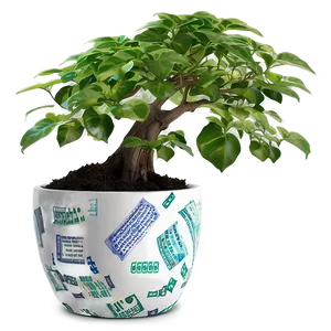 Money Tree In Pot Png Mre PNG Image