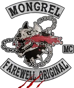 Mongrel_ M C_ Farewell_ Original_ Logo PNG Image