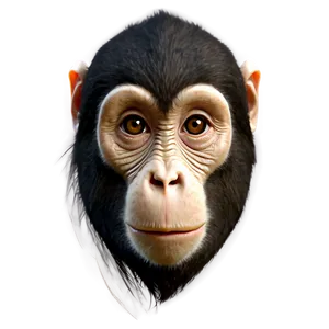 Monkey Face Mask Design Png Qxr PNG Image