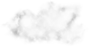 Monochrome Cloud Formation PNG Image