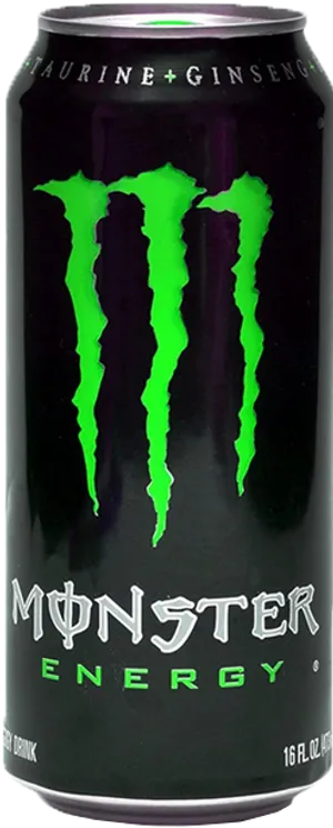 Monster Energy Drink Can PNG Image