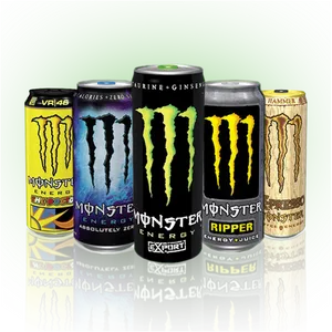 Monster Energy Drink Variety Pack PNG Image