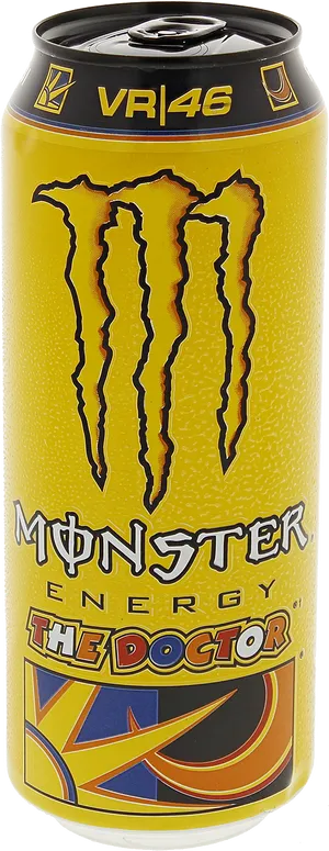 Monster Energy The Doctor V R46 Can PNG Image