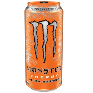 Monster Energy Ultra Sunrise Can PNG Image