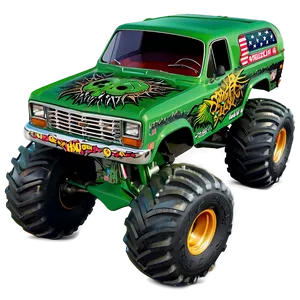 Monster Truck Grave Digger Crush Png Myn93 PNG Image