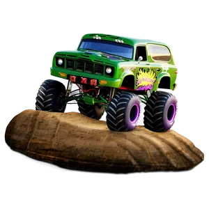 Monster Truck Grave Digger Leap Png 73 PNG Image