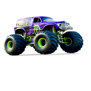 Monster Truck Grave Digger Spin Png 17 PNG Image