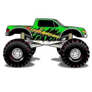 Monster Truck Power Png Nkq PNG Image