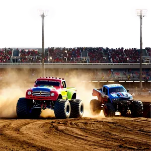 Monster Truck Showdown Png Jeo PNG Image