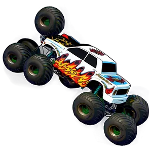 Monster Truck Thrill Png Bvp PNG Image