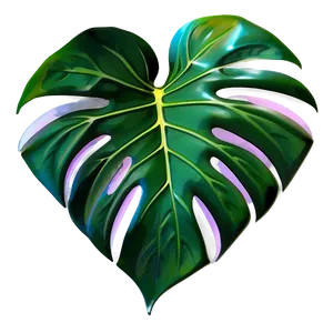 Monstera Tropical Leaf Png Sei98 PNG Image