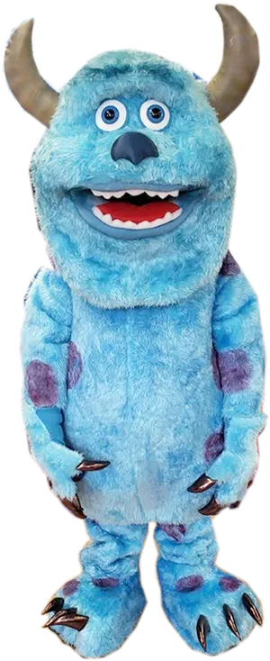 Monsters Inc Blue Monster Costume PNG Image