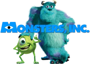 Monsters Inc Movie Characters PNG Image