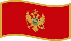 Montenegro National Flag PNG Image