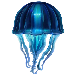 Moon Jelly In Ocean Scene Png Tkn9 PNG Image