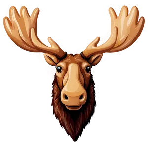 Moose Head Clipart Png Crs PNG Image