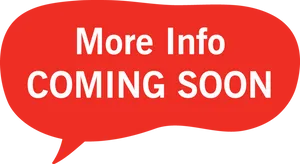 More Info Coming Soon Announcement PNG Image