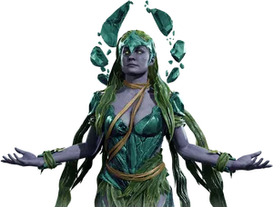 Mortal Kombat Character Cetrion PNG Image