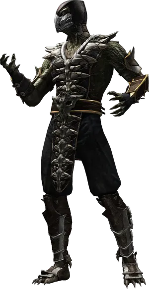 Mortal Kombat Ninja Character PNG Image