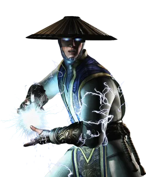 Mortal Kombat Thunder God PNG Image