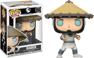 Mortal Kombat X Raiden Funko Pop PNG Image