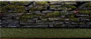 Mossy_ Stone_ Wall_ Texture PNG Image