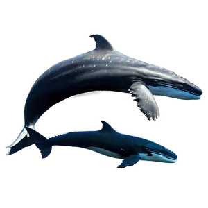 Mother And Calf Humpback Whale Png Hgd49 PNG Image