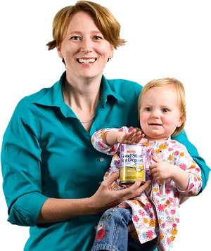 Motherand Childwith Product PNG Image