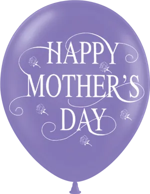 Mothers Day Celebration Balloon PNG Image