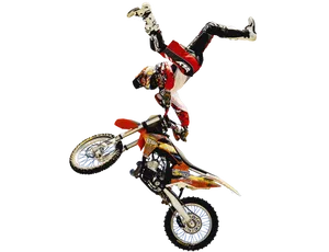 Motocross Freestyle Airborne Stunt.png PNG Image