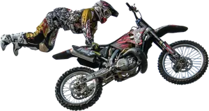 Motocross Freestyle Midair Trick.png PNG Image