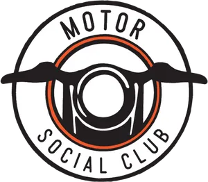 Motor Social Club Logo PNG Image