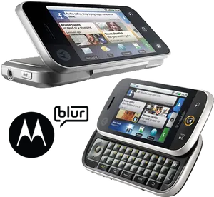 Motorola Android Slider Phone PNG Image