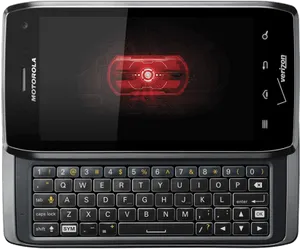 Motorola Droid Slider Phone PNG Image